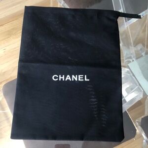 Chanel dust bag 12.5x9.25 inches